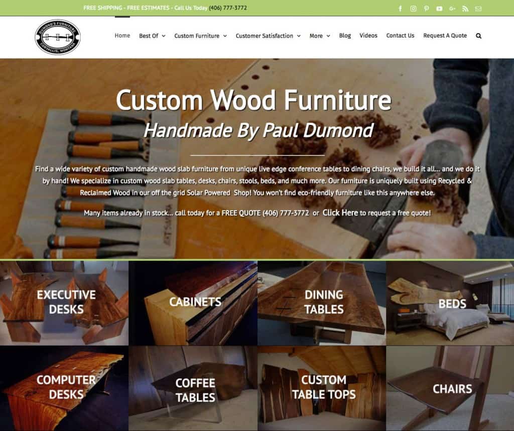 dumonds.com new website